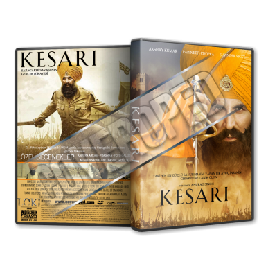 Kesari - 2019 Türkçe Dvd Cover Tasarımı